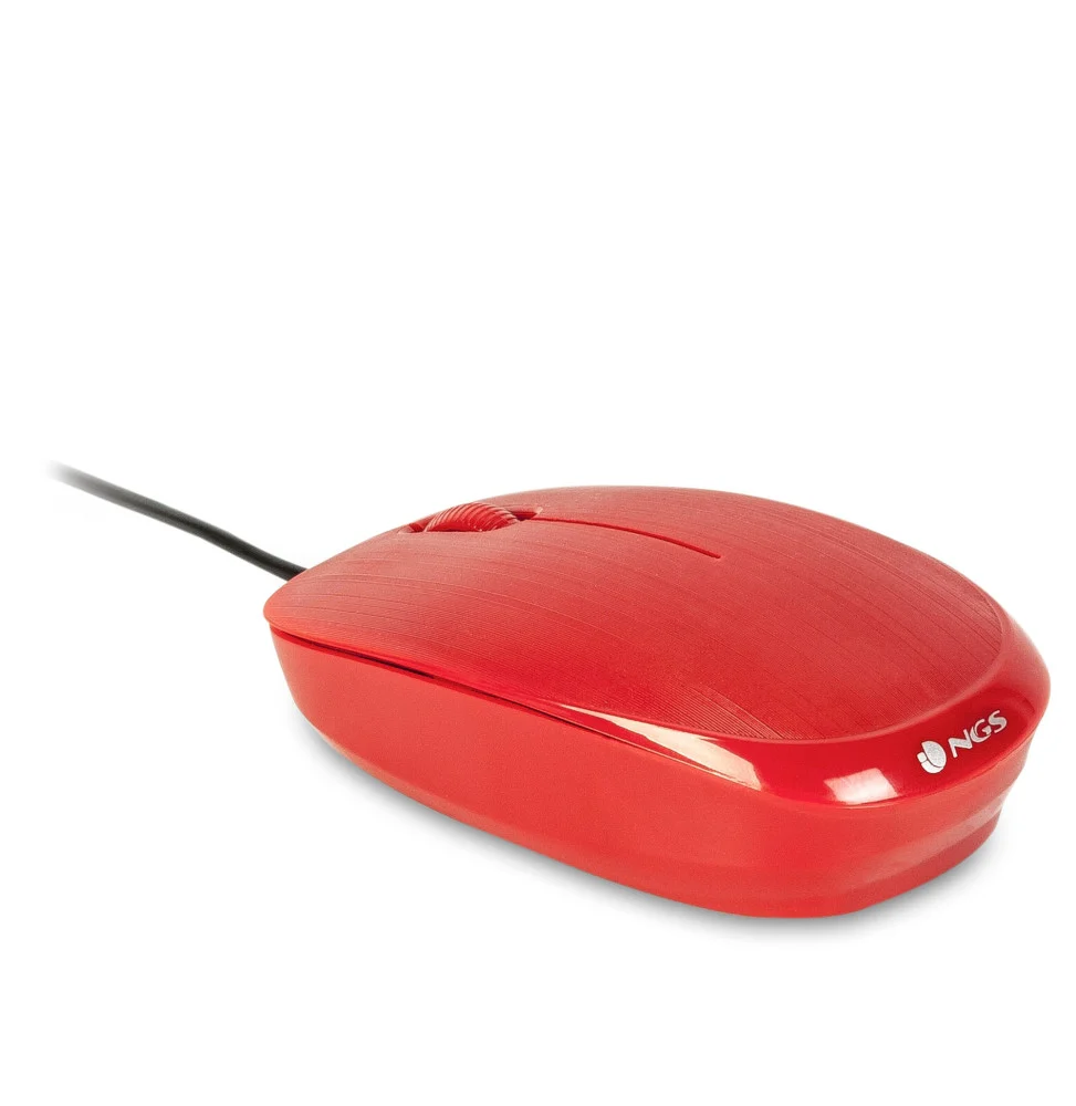 NGS OPTICAL WIRED MOUSE RED FLAMERED