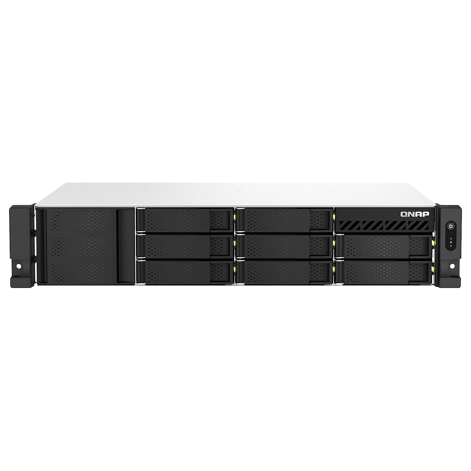 QNAP SERVEUR NAS RACKABLE 8 BAIES 8GO RAM SANS DISQUE 2U