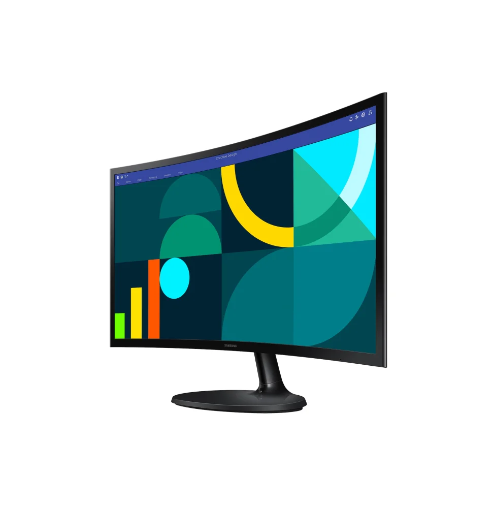SAMSUNG Moniteur serie D Curved 24