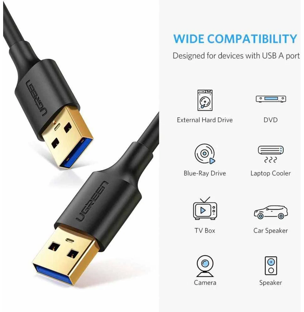 Ugreen Cable USB 3.0 1M 10370