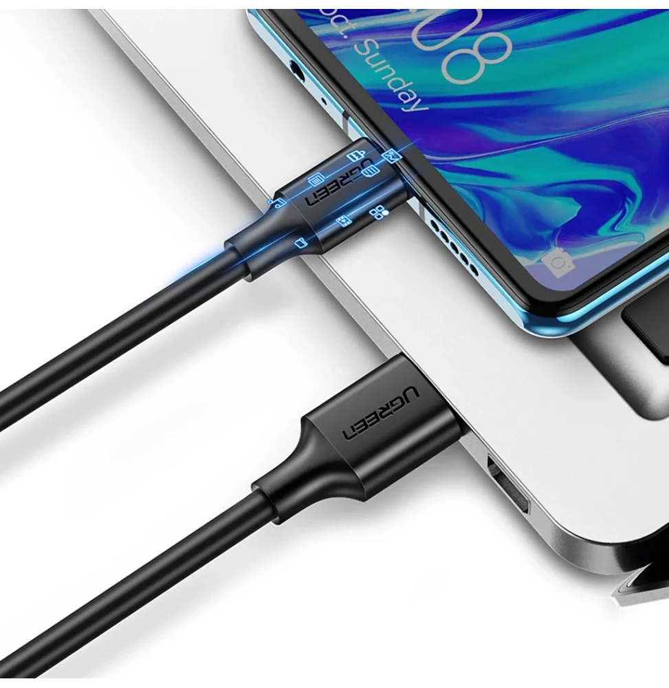 Ugreen Cable Data 1M USB-C Male To USB 3.0 3A 20882