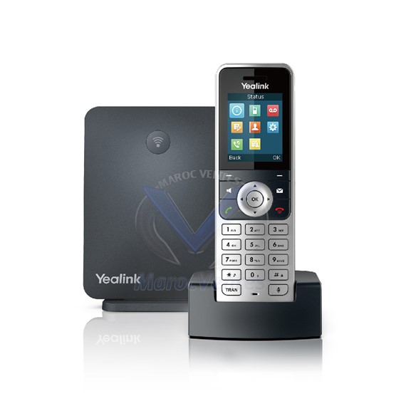 Téléphone IP DECT sans fil SIP haute performance W53P