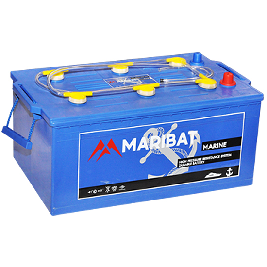 Batterie Marine Forte Résistance aux Chocs et aux Vibrations. MARINE