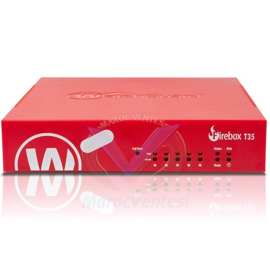 WatchGuard Firebox T35 with 3-yr Basic Security WGT35033-WW
